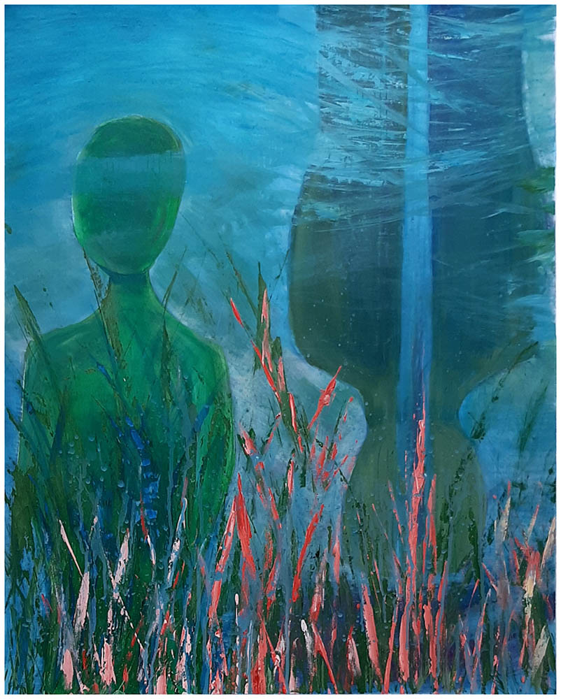 «In the Greenish Blue Light» — Aga Strauss