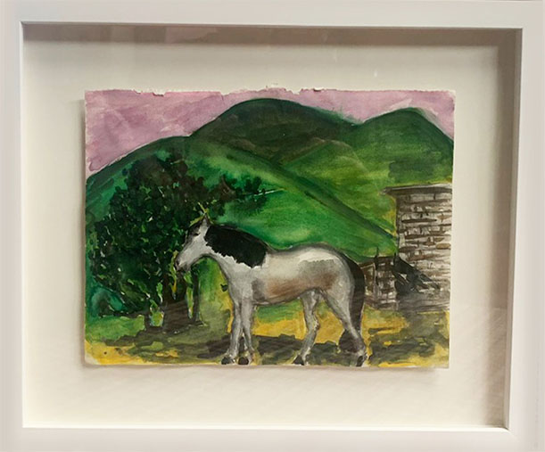 2 caballo blanco