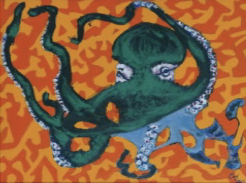 Pulpo fractal n.º 1 — Carl Ifvars