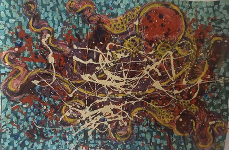 Pulpo fractal n.º 4 — Carl Ifvars