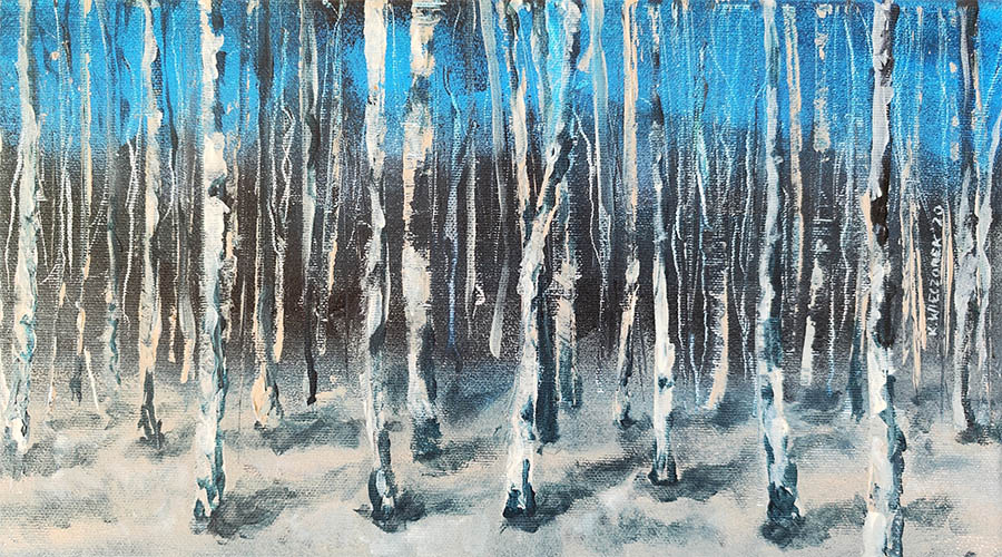 Bosque de abedules — Kinga Wieczorek