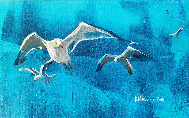 Las gaviotas — Kinga Wieczorek